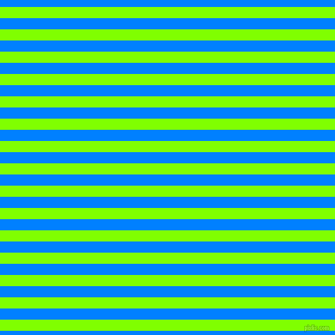 horizontal lines stripes, 16 pixel line width, 16 pixel line spacing, Chartreuse and Dodger Blue horizontal lines and stripes seamless tileable