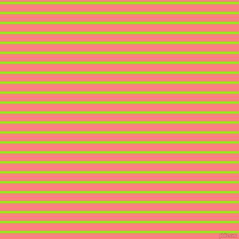 horizontal lines stripes, 4 pixel line width, 16 pixel line spacing, Chartreuse and Salmon horizontal lines and stripes seamless tileable