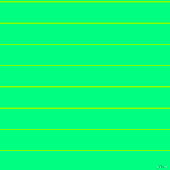 horizontal lines stripes, 4 pixel line width, 64 pixel line spacing, Chartreuse and Spring Green horizontal lines and stripes seamless tileable
