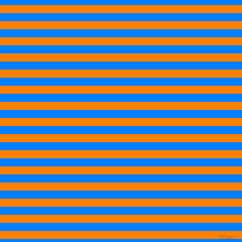 horizontal lines stripes, 16 pixel line width, 16 pixel line spacing, Dark Orange and Dodger Blue horizontal lines and stripes seamless tileable