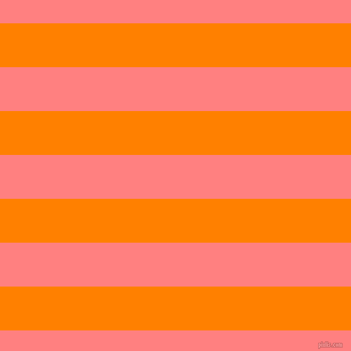 horizontal lines stripes, 64 pixel line width, 64 pixel line spacing, Dark Orange and Salmon horizontal lines and stripes seamless tileable