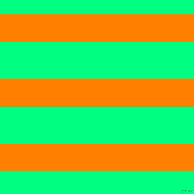 horizontal lines stripes, 96 pixel line width, 128 pixel line spacingDark Orange and Spring Green horizontal lines and stripes seamless tileable