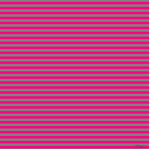 horizontal lines stripes, 8 pixel line width, 8 pixel line spacing, Deep Pink and Grey horizontal lines and stripes seamless tileable