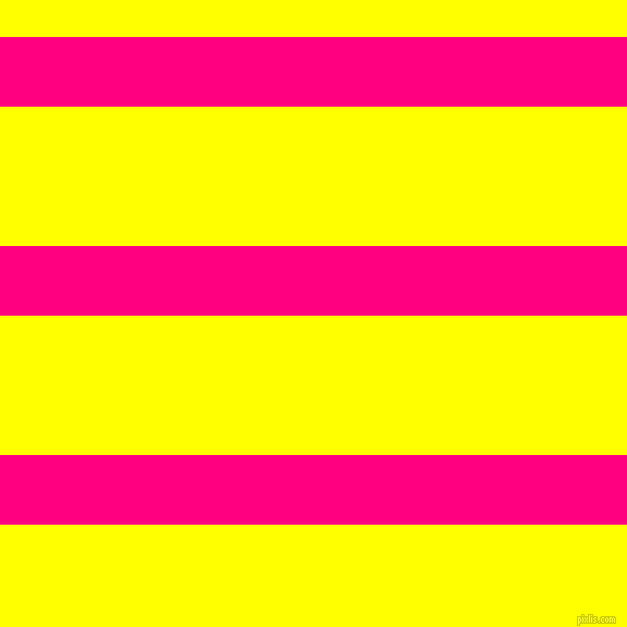 horizontal lines stripes, 64 pixel line width, 128 pixel line spacing, Deep Pink and Yellow horizontal lines and stripes seamless tileable