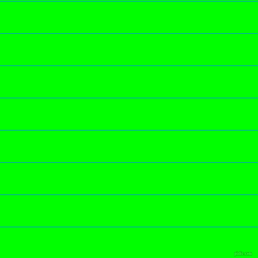 horizontal lines stripes, 1 pixel line width, 64 pixel line spacing, Dodger Blue and Lime horizontal lines and stripes seamless tileable