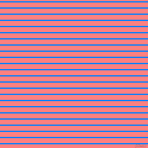 horizontal lines stripes, 4 pixel line width, 16 pixel line spacing, Dodger Blue and Salmon horizontal lines and stripes seamless tileable