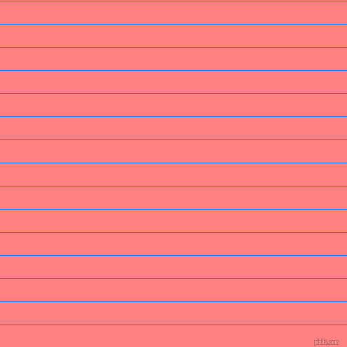 horizontal lines stripes, 1 pixel line width, 32 pixel line spacing, Dodger Blue and Salmon horizontal lines and stripes seamless tileable