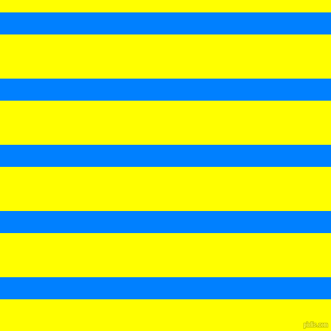horizontal lines stripes, 32 pixel line width, 64 pixel line spacing, Dodger Blue and Yellow horizontal lines and stripes seamless tileable