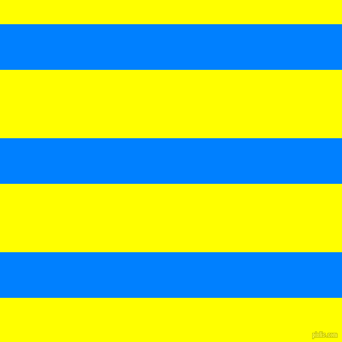 horizontal lines stripes, 64 pixel line width, 96 pixel line spacing, Dodger Blue and Yellow horizontal lines and stripes seamless tileable