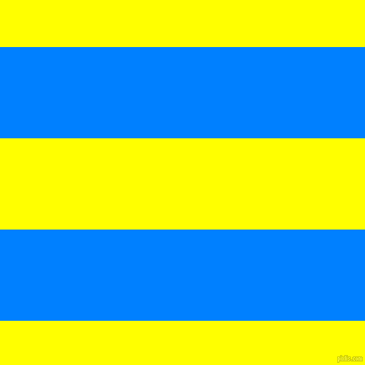 horizontal lines stripes, 128 pixel line width, 128 pixel line spacing, Dodger Blue and Yellow horizontal lines and stripes seamless tileable