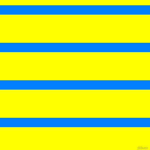 horizontal lines stripes, 32 pixel line width, 96 pixel line spacing, Dodger Blue and Yellow horizontal lines and stripes seamless tileable