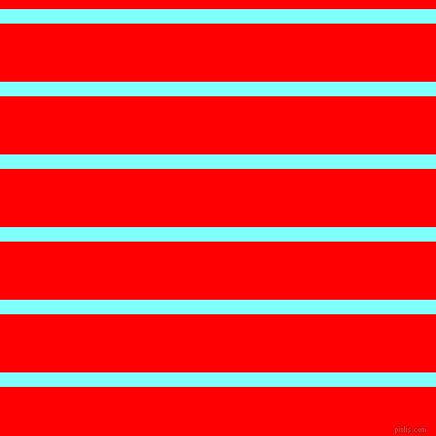 horizontal lines stripes, 16 pixel line width, 64 pixel line spacing, Electric Blue and Red horizontal lines and stripes seamless tileable