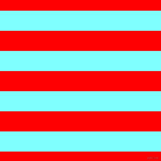 horizontal lines stripes, 64 pixel line width, 64 pixel line spacing, Electric Blue and Red horizontal lines and stripes seamless tileable