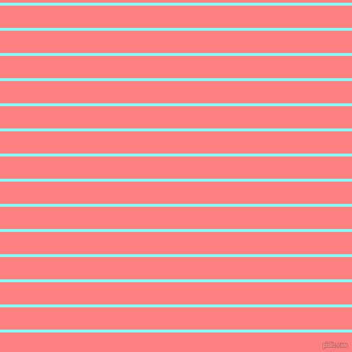 horizontal lines stripes, 4 pixel line width, 32 pixel line spacing, Electric Blue and Salmon horizontal lines and stripes seamless tileable