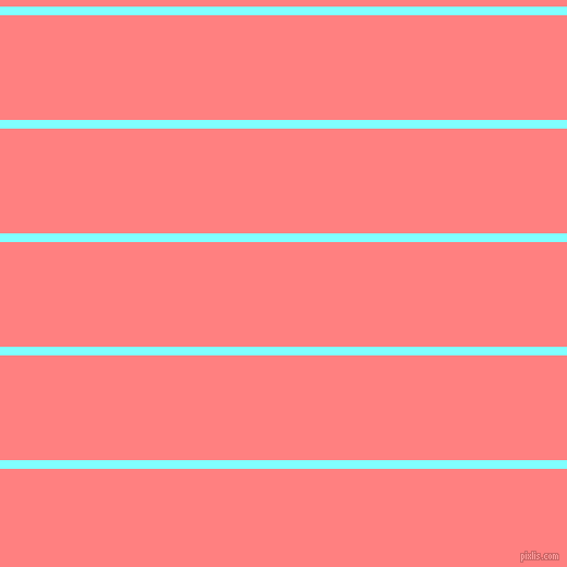 horizontal lines stripes, 8 pixel line width, 96 pixel line spacing, Electric Blue and Salmon horizontal lines and stripes seamless tileable