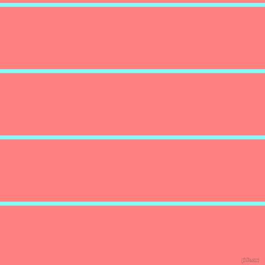 horizontal lines stripes, 8 pixel line width, 128 pixel line spacing, Electric Blue and Salmon horizontal lines and stripes seamless tileable