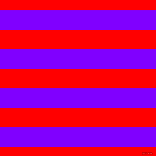 horizontal lines stripes, 64 pixel line width, 64 pixel line spacing, Electric Indigo and Red horizontal lines and stripes seamless tileable
