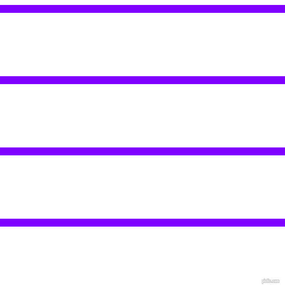 horizontal lines stripes, 16 pixel line width, 128 pixel line spacing, Electric Indigo and White horizontal lines and stripes seamless tileable