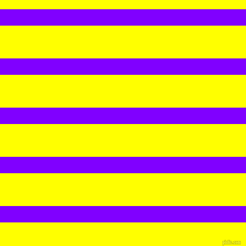 horizontal lines stripes, 32 pixel line width, 64 pixel line spacing, Electric Indigo and Yellow horizontal lines and stripes seamless tileable