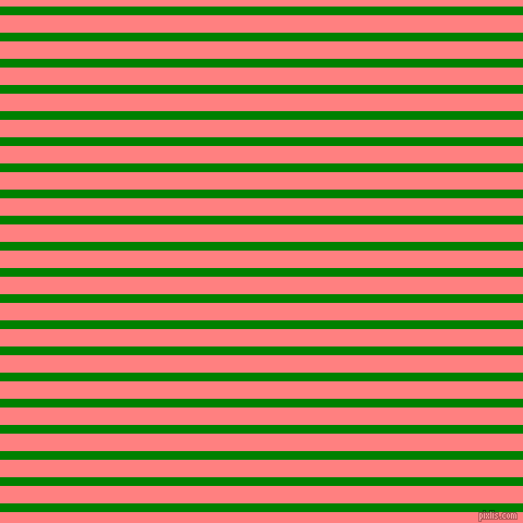 horizontal lines stripes, 8 pixel line width, 16 pixel line spacing, Green and Salmon horizontal lines and stripes seamless tileable