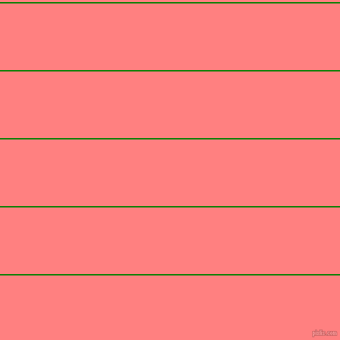 horizontal lines stripes, 2 pixel line width, 96 pixel line spacing, Green and Salmon horizontal lines and stripes seamless tileable