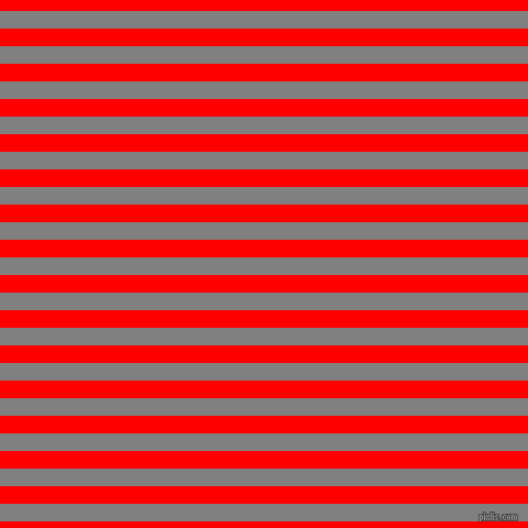 horizontal lines stripes, 16 pixel line width, 16 pixel line spacing, Grey and Red horizontal lines and stripes seamless tileable