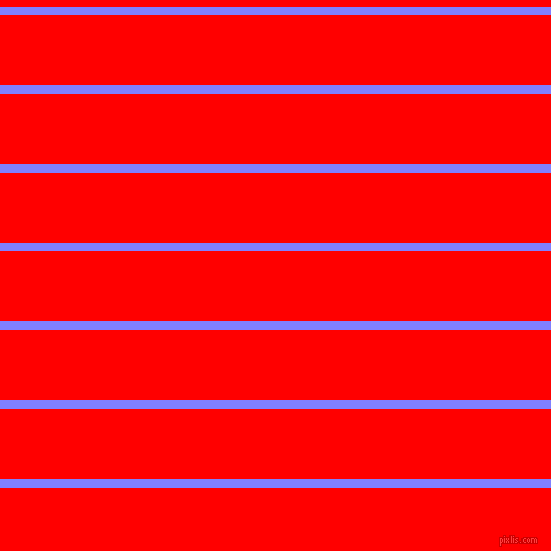 horizontal lines stripes, 8 pixel line width, 64 pixel line spacing, Light Slate Blue and Red horizontal lines and stripes seamless tileable