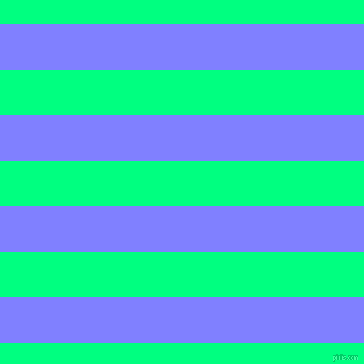 horizontal lines stripes, 64 pixel line width, 64 pixel line spacing, Light Slate Blue and Spring Green horizontal lines and stripes seamless tileable