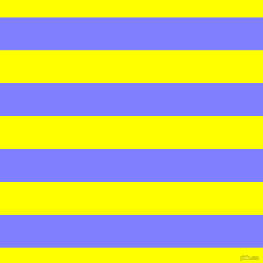 horizontal lines stripes, 64 pixel line width, 64 pixel line spacing, Light Slate Blue and Yellow horizontal lines and stripes seamless tileable