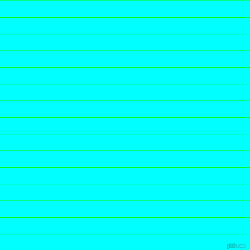 horizontal lines stripes, 1 pixel line width, 32 pixel line spacing, Lime and Aqua horizontal lines and stripes seamless tileable