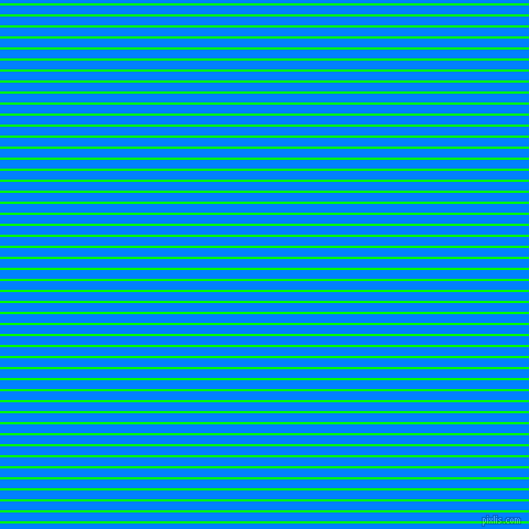 horizontal lines stripes, 2 pixel line width, 8 pixel line spacing, Lime and Dodger Blue horizontal lines and stripes seamless tileable