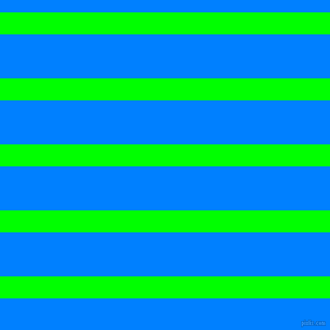 horizontal lines stripes, 32 pixel line width, 64 pixel line spacing, Lime and Dodger Blue horizontal lines and stripes seamless tileable