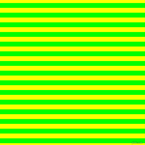 horizontal lines stripes, 16 pixel line width, 16 pixel line spacing, Lime and Yellow horizontal lines and stripes seamless tileable