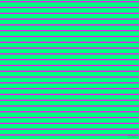 horizontal lines stripes, 4 pixel line width, 16 pixel line spacing, Magenta and Spring Green horizontal lines and stripes seamless tileable