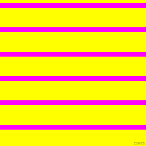 horizontal lines stripes, 16 pixel line width, 64 pixel line spacing, Magenta and Yellow horizontal lines and stripes seamless tileable