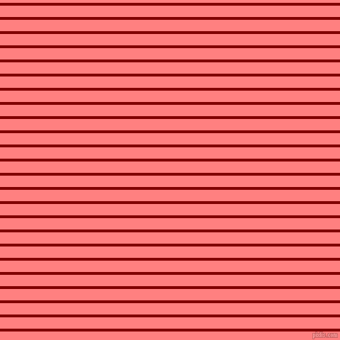 horizontal lines stripes, 4 pixel line width, 16 pixel line spacing, Maroon and Salmon horizontal lines and stripes seamless tileable