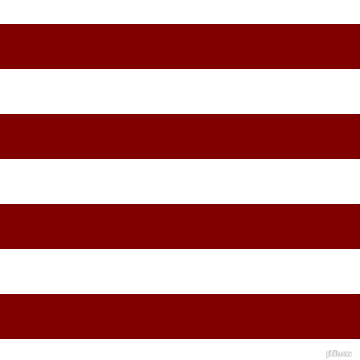 horizontal lines stripes, 64 pixel line width, 64 pixel line spacing, Maroon and White horizontal lines and stripes seamless tileable