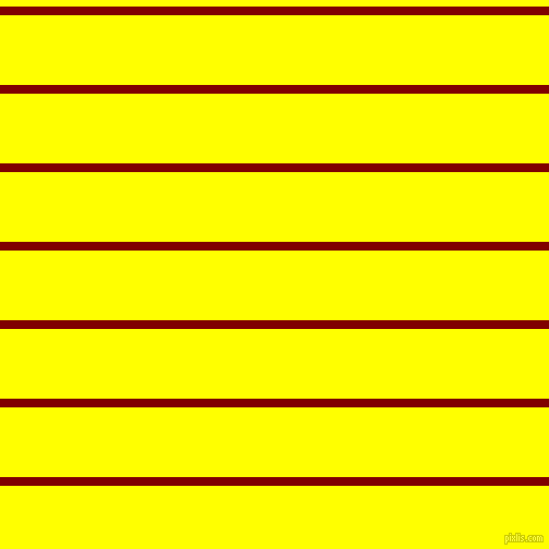 horizontal lines stripes, 8 pixel line width, 64 pixel line spacing, Maroon and Yellow horizontal lines and stripes seamless tileable