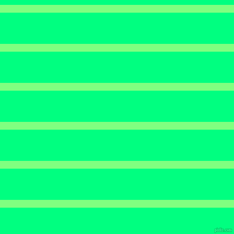 horizontal lines stripes, 16 pixel line width, 64 pixel line spacing, Mint Green and Spring Green horizontal lines and stripes seamless tileable