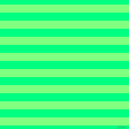 horizontal lines stripes, 32 pixel line width, 32 pixel line spacing, Mint Green and Spring Green horizontal lines and stripes seamless tileable