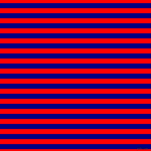 horizontal lines stripes, 16 pixel line width, 16 pixel line spacing, Navy and Red horizontal lines and stripes seamless tileable