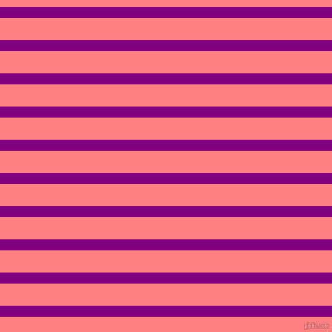horizontal lines stripes, 16 pixel line width, 32 pixel line spacing, Purple and Salmon horizontal lines and stripes seamless tileable