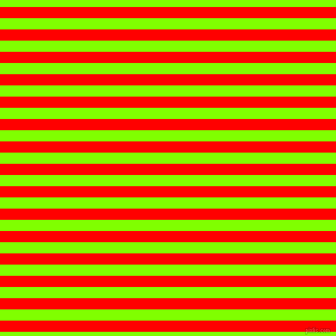 horizontal lines stripes, 16 pixel line width, 16 pixel line spacing, Red and Chartreuse horizontal lines and stripes seamless tileable