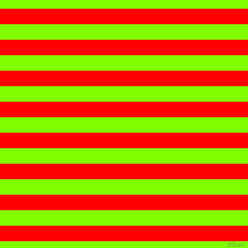 horizontal lines stripes, 32 pixel line width, 32 pixel line spacing, Red and Chartreuse horizontal lines and stripes seamless tileable