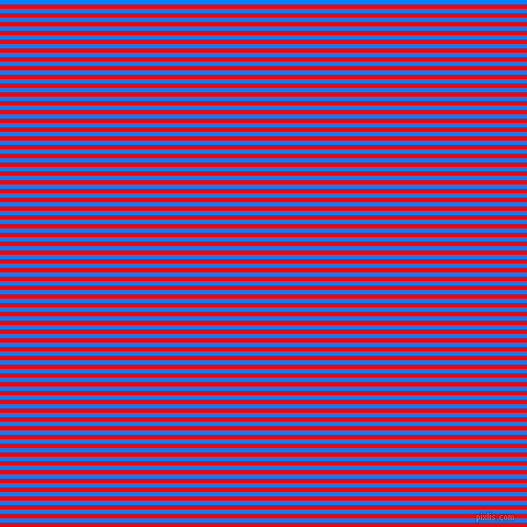 horizontal lines stripes, 4 pixel line width, 4 pixel line spacing, Red and Dodger Blue horizontal lines and stripes seamless tileable
