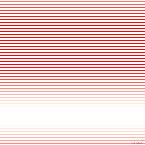 horizontal lines stripes, 2 pixel line width, 8 pixel line spacing, Red and White horizontal lines and stripes seamless tileable