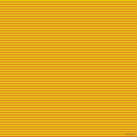 horizontal lines stripes, 2 pixel line width, 4 pixel line spacing, Red and Yellow horizontal lines and stripes seamless tileable