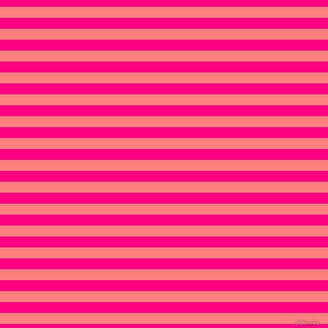 horizontal lines stripes, 16 pixel line width, 16 pixel line spacing, Salmon and Deep Pink horizontal lines and stripes seamless tileable