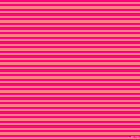 horizontal lines stripes, 8 pixel line width, 8 pixel line spacing, Salmon and Deep Pink horizontal lines and stripes seamless tileable