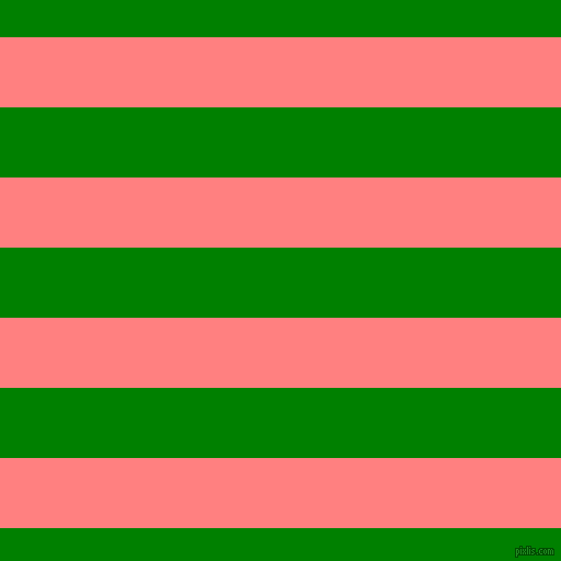 horizontal lines stripes, 64 pixel line width, 64 pixel line spacing, Salmon and Green horizontal lines and stripes seamless tileable
